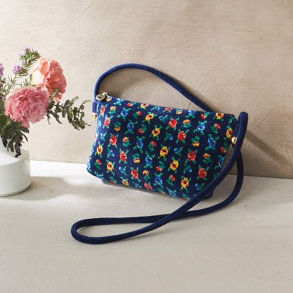 フェイラー　カリーナ　ショルダーバッグ　ネイビー