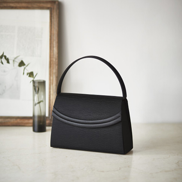 岩佐　米沢織フォーマルバッグ