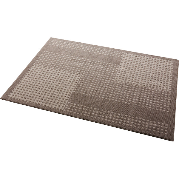 抗菌防臭ダイニングラグ　ベージュ