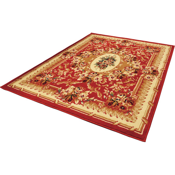 ウィルトン織カーペット　レッド