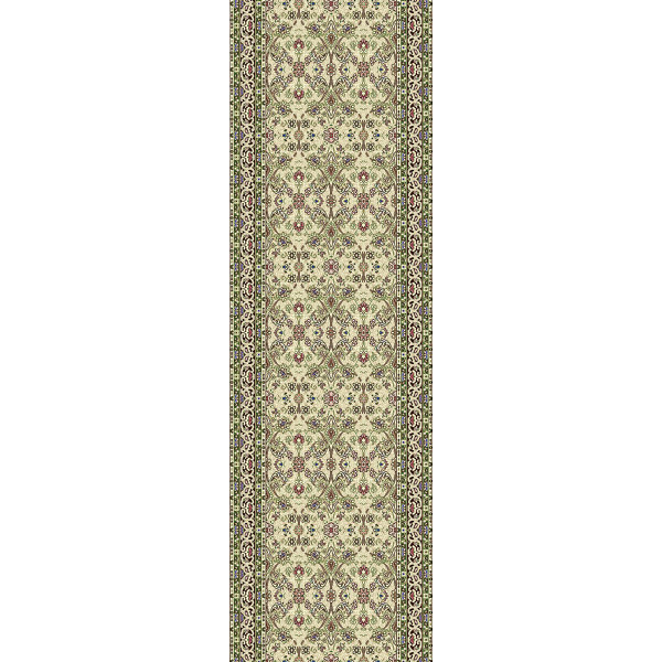 洗える抗菌防臭日本製モケットロングマット　ベージュ