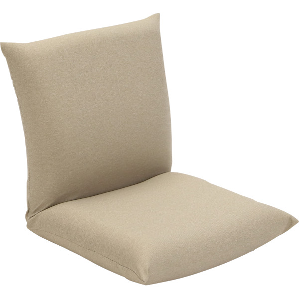 産学連携　コンパクト座椅子３　ベージュ