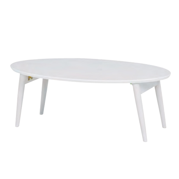 テーブル（折れ脚式）　ホワイトウォッシュ