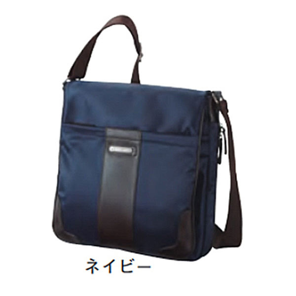 ユミ・カツラ　ショルダーバッグ　ネイビー