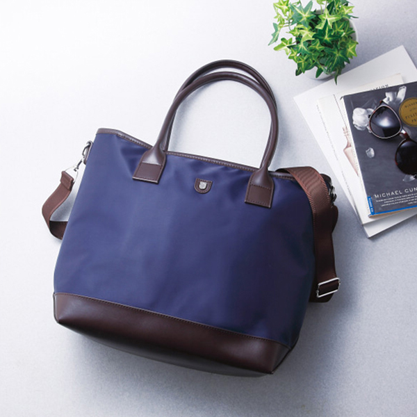 ファゴット　トートバッグ　ネイビー