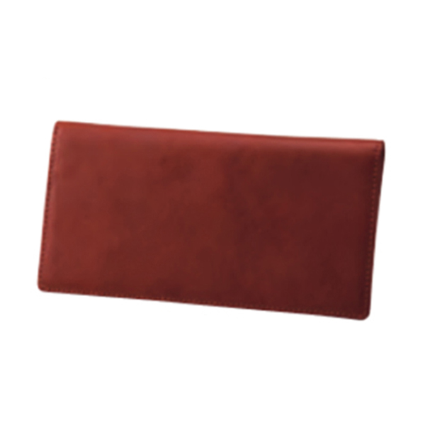 アッシュエル　シンプル長財布　ブラウン