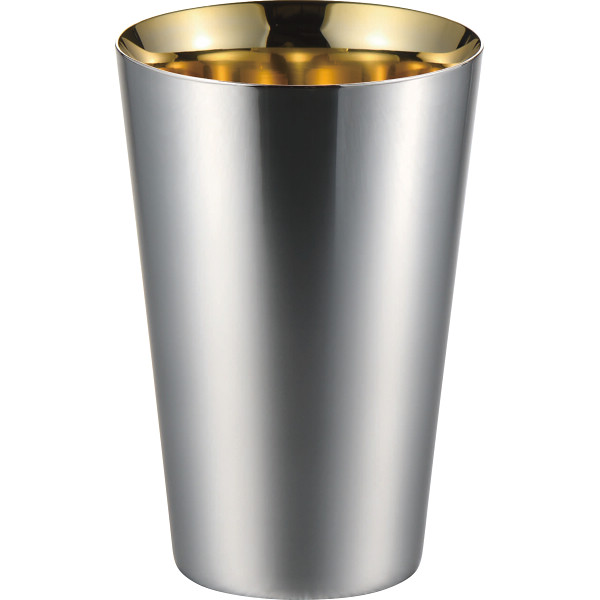 匠弥　ステンレスタンブラー（内面金メッキ）