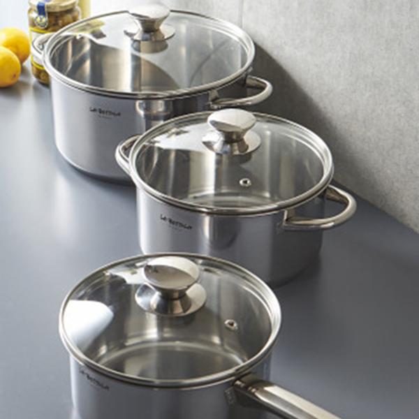 ラ・ベットラ　ステンレス鍋３点セット