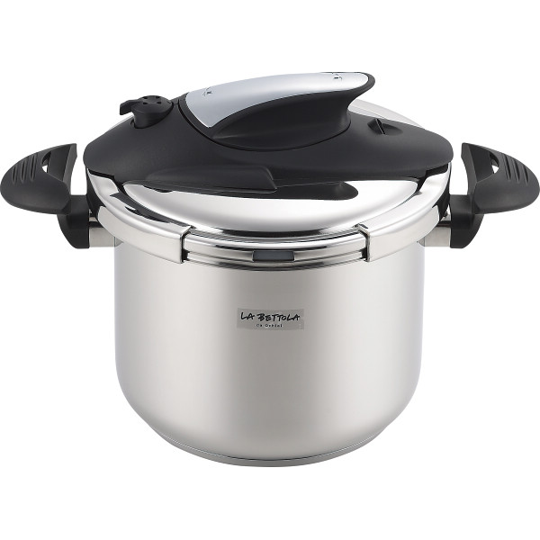 ラ・ベットラ　ステンレス圧力鍋（２２ｃｍ・６ｌ）