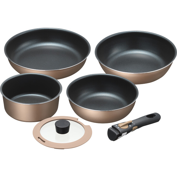 ブラナーノⅡ　着脱ハンドル鍋４点セット