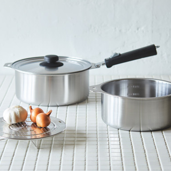 燕三　着脱式鍋１８・２０ｃｍ（蒸し台付）