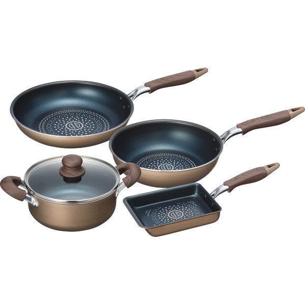 ブラナーノⅡ　鍋＆フライパン４点セット