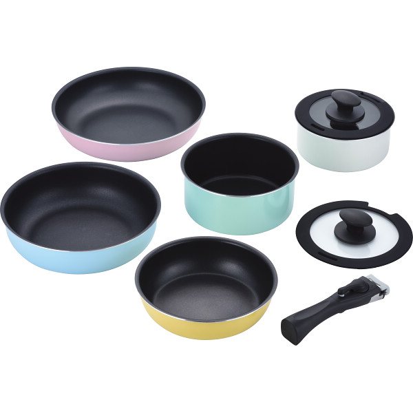 コロセレ　着脱式キッチンウェア８点セット