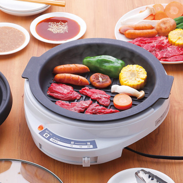 アレグレ　着脱式グリルパン（２３ｃｍ）焼肉プレート付