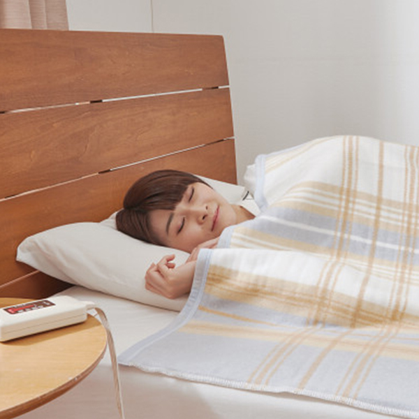 電気掛敷兼用毛布