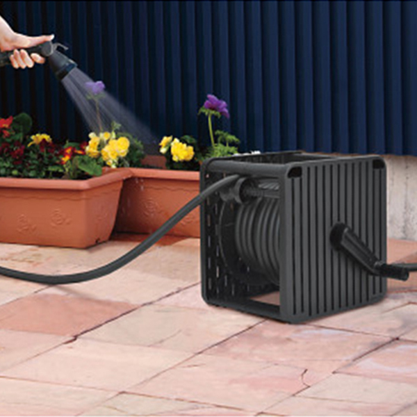 ガイド付きホースリール蛇口コネクターセット