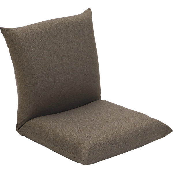 産学連携　コンパクト座椅子３　ブラウン