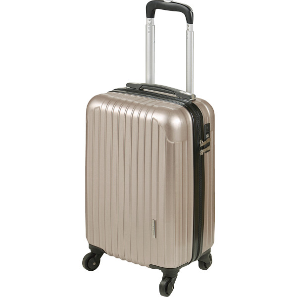 ＴＳＡロック付キャリーケース　ゴールド