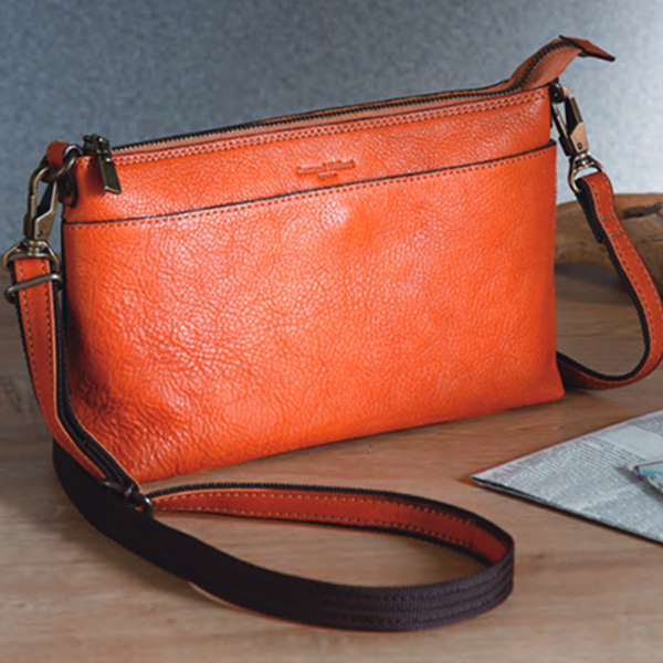 セカンドエフォート　ミニショルダー　キャメル