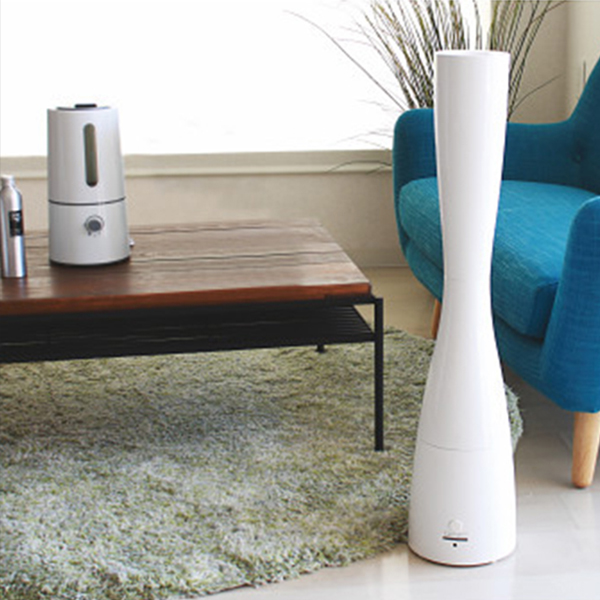 プリズメイト　アロマ超音波式加湿器サブリエ　ホワイト