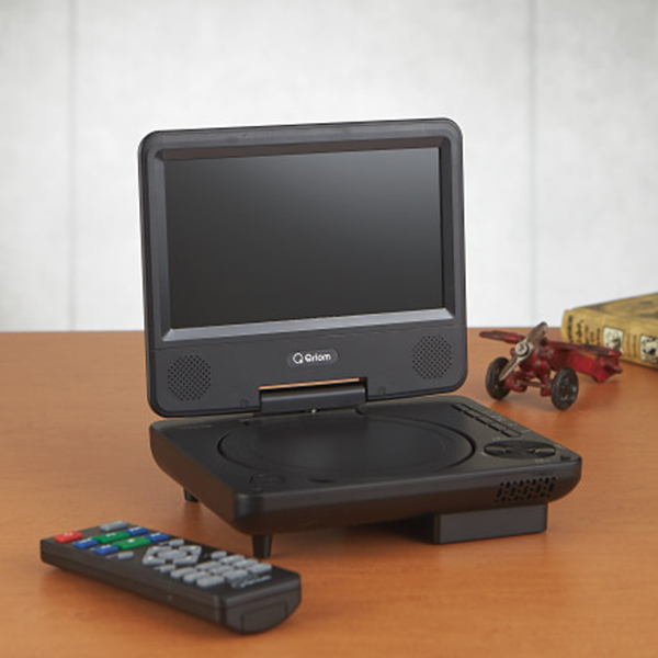 キュリオム　ポータブルＤＶＤ　ブラック