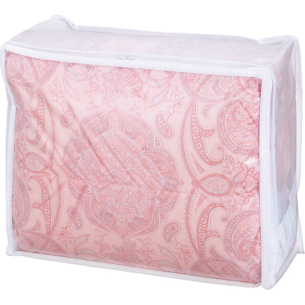 羽毛肌掛けふとん（ダウン７０％）　ピンク