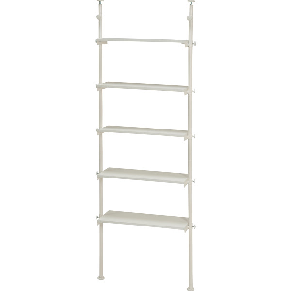 突っ張りオープンラック　ホワイト
