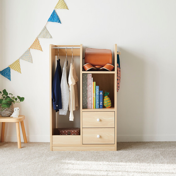 ランドセルハンガーラック　ナチュラル