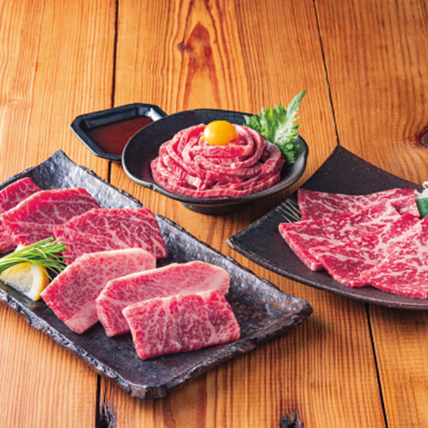 凍眠市場　山形牛焼肉・山形牛ユッケ・牛刺しセット