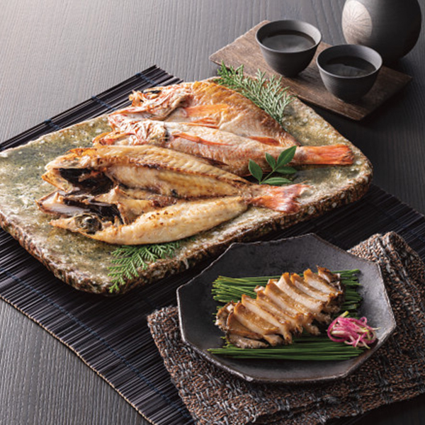あわび＆のどぐろの干物