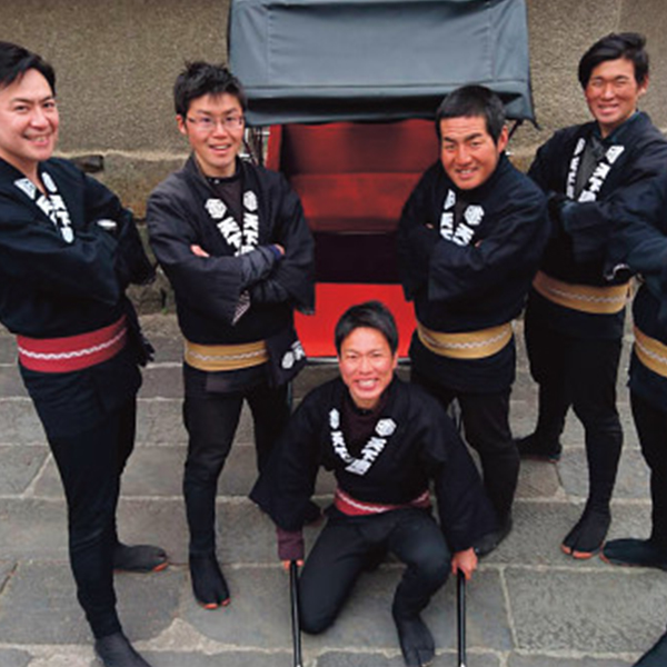 浅草人力車　天下車屋　人力車乗車　大人２名様