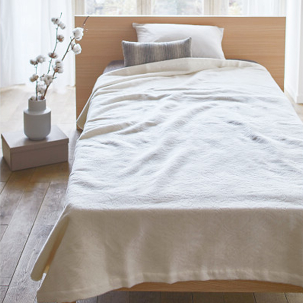 素材の匠　オーガニックコットン綿毛布