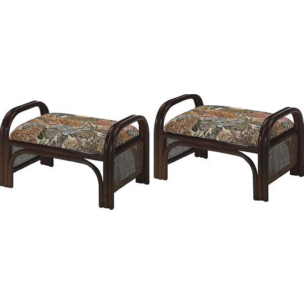 籐らくらく座椅子２個組