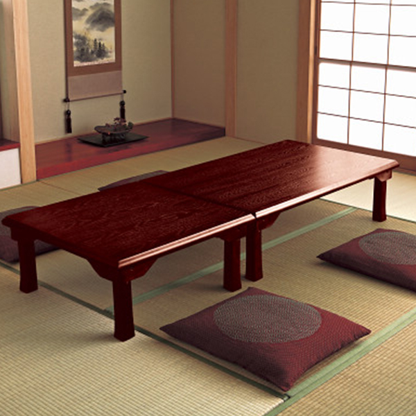 和風折れ脚座卓