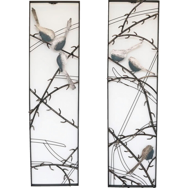 ウォールアートパネル　２枚セット