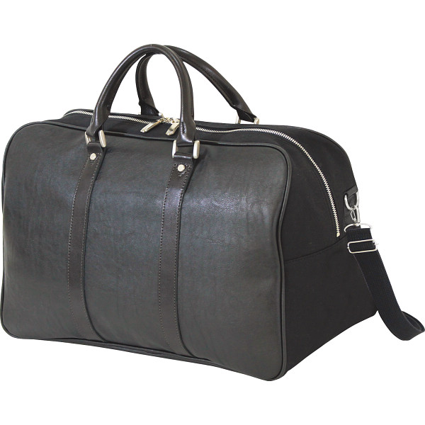 豊岡鞄　ボストンバッグ　ブラック