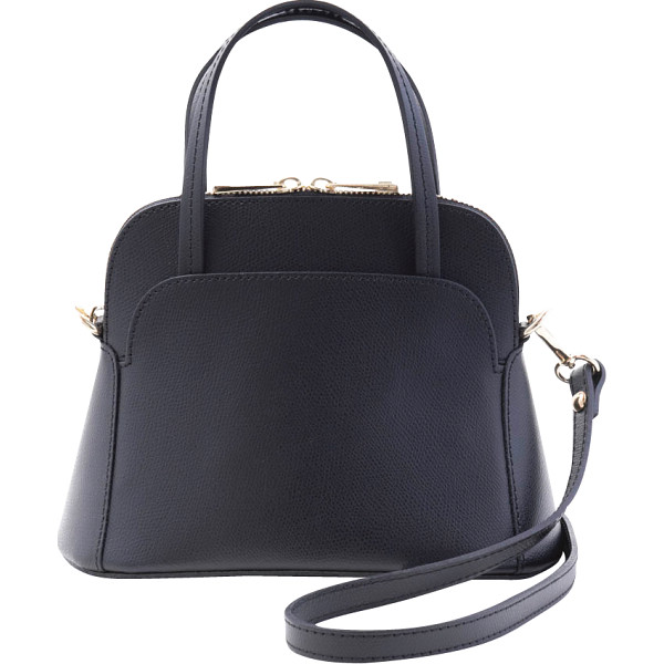 アントネッロマージ　イタリア製ミニ２ＷＡＹレザーバッグ　ブラック