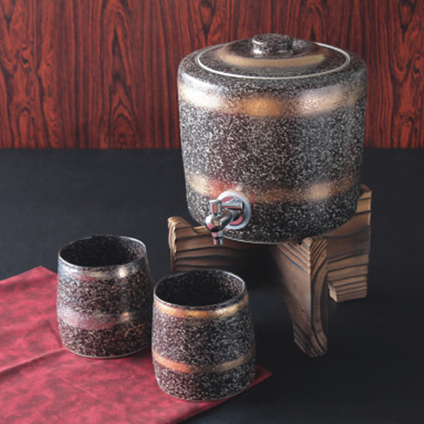 陶悦窯　輪華　サーバーセット