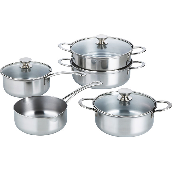 ルチェンテ　ステンレス鍋４点セット