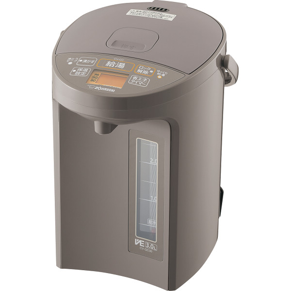 象印　ＶＥ電気まほうびん（３ｌ）　ＴＬ（ライトブラウン）