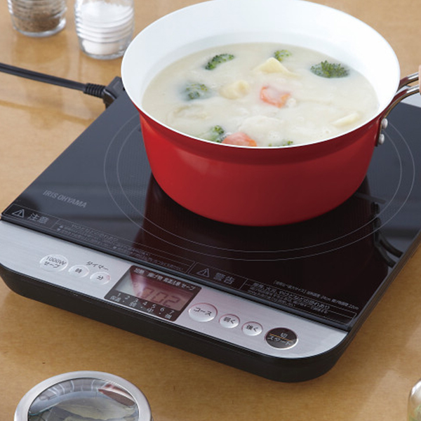 アイリスオーヤマ　ＩＨコンロ　対面操作式