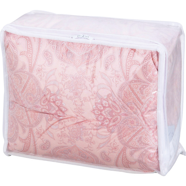 羽毛合掛けふとん（ダウン７０％）　ピンク