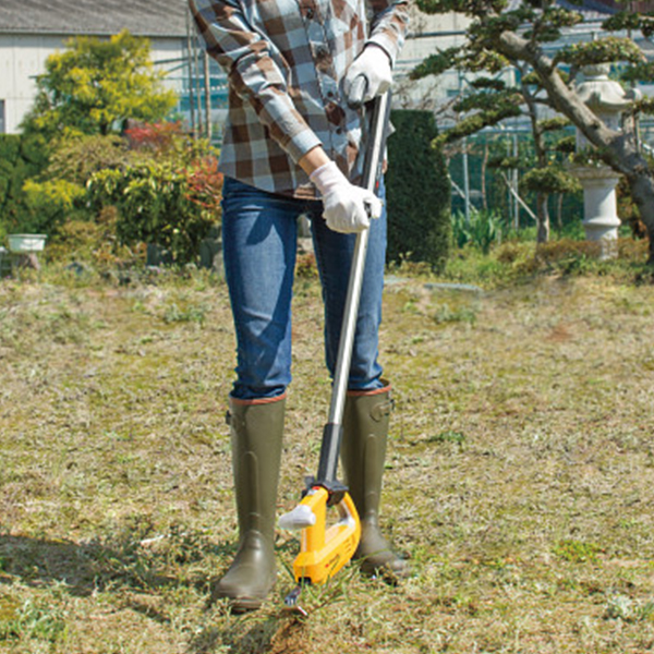 充電式除草バイブレーター　ハンドル・鋸刃セット