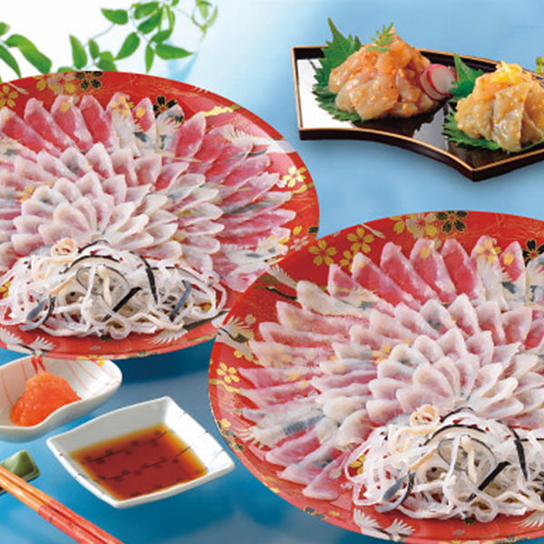 とらふく刺身・とらふく塩辛セット