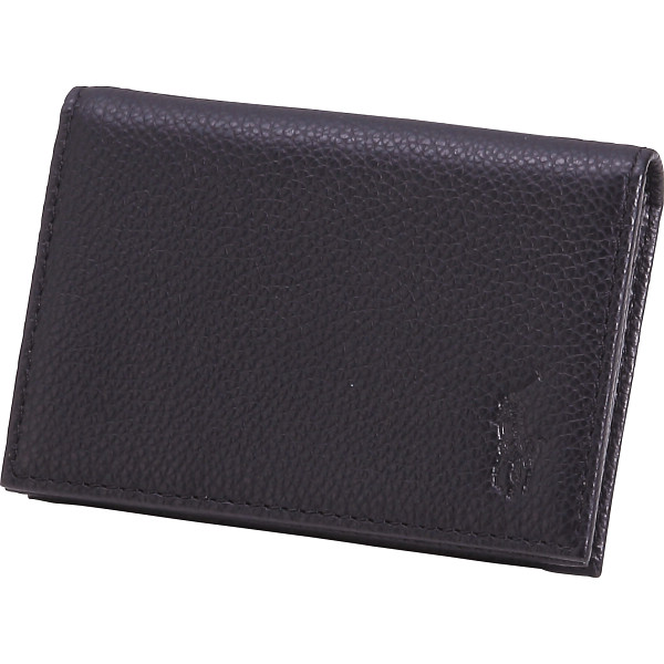 ポロ　ラルフローレン　二つ折り財布＆名刺入れ　ブラック