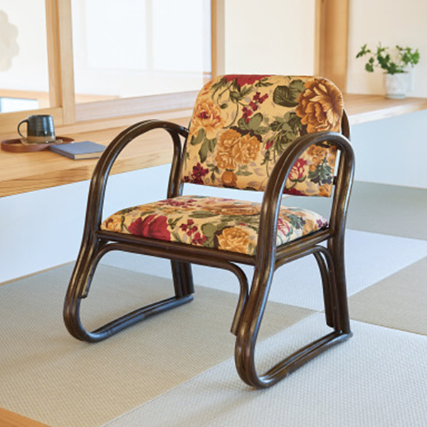 籐楽々便利座椅子ハイタイプ