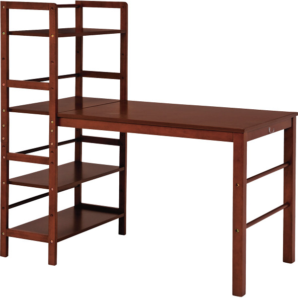 デスク　ダークブラウン