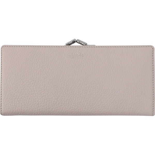 フランコフェラーロ　日本製口金長財布　　ピンク