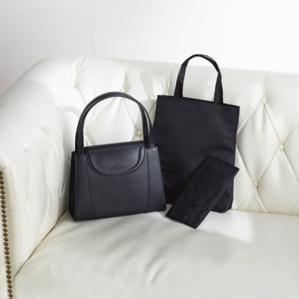 ヒロミイチダ　フォーマルバッグセット　ブラック