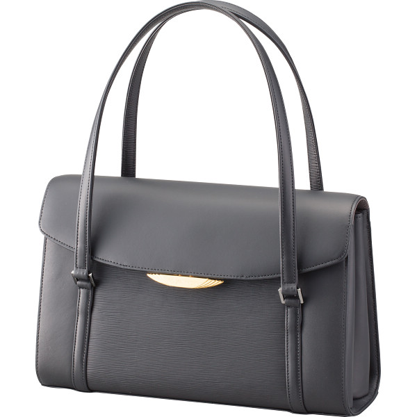 ユミ・カツラ　フォーマルバッグ　ブラック